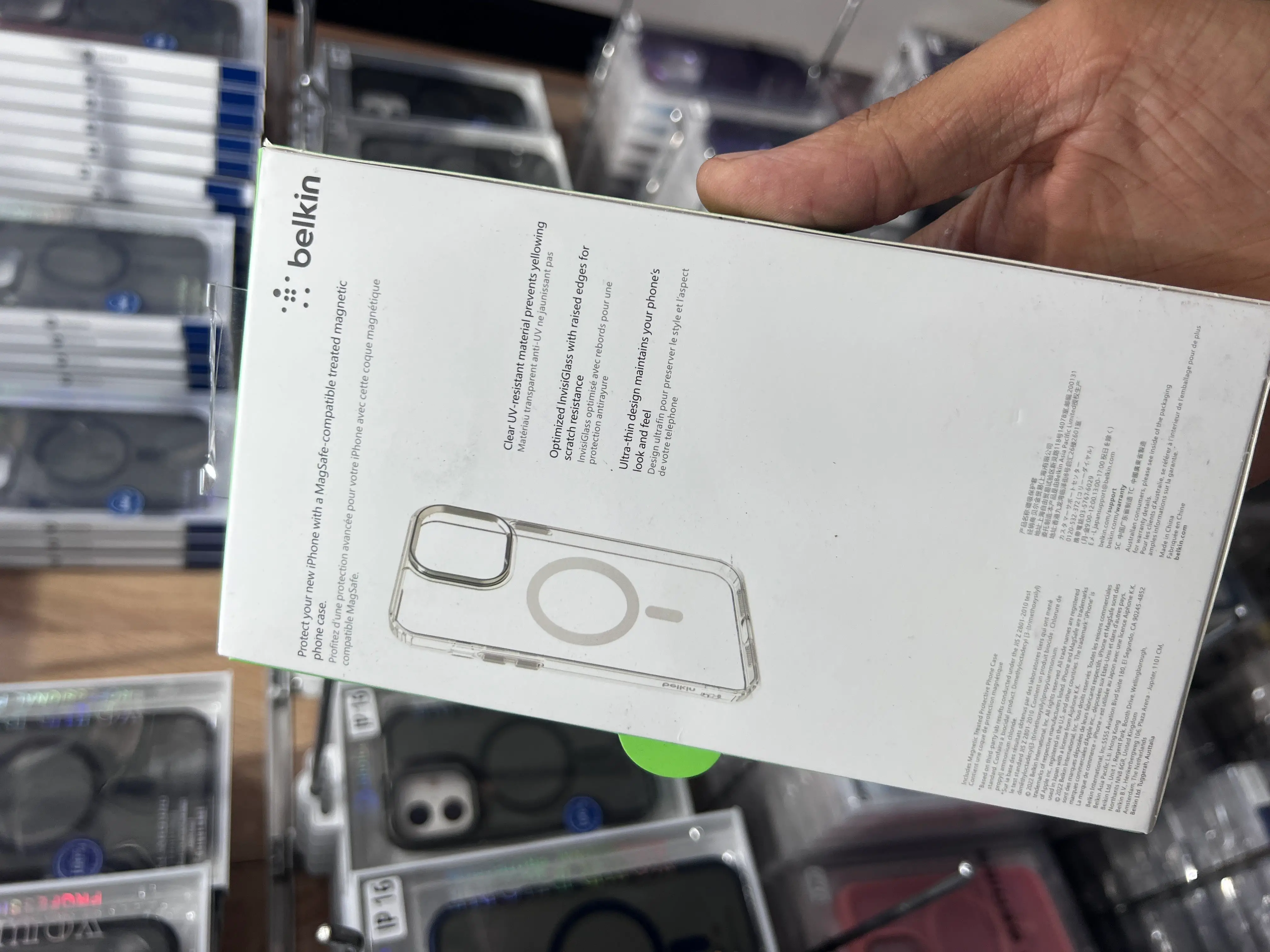  Coque Belkin Pour iPhone 16 Pro Avec MagSafe - Transparente à Manouba - Photo 2