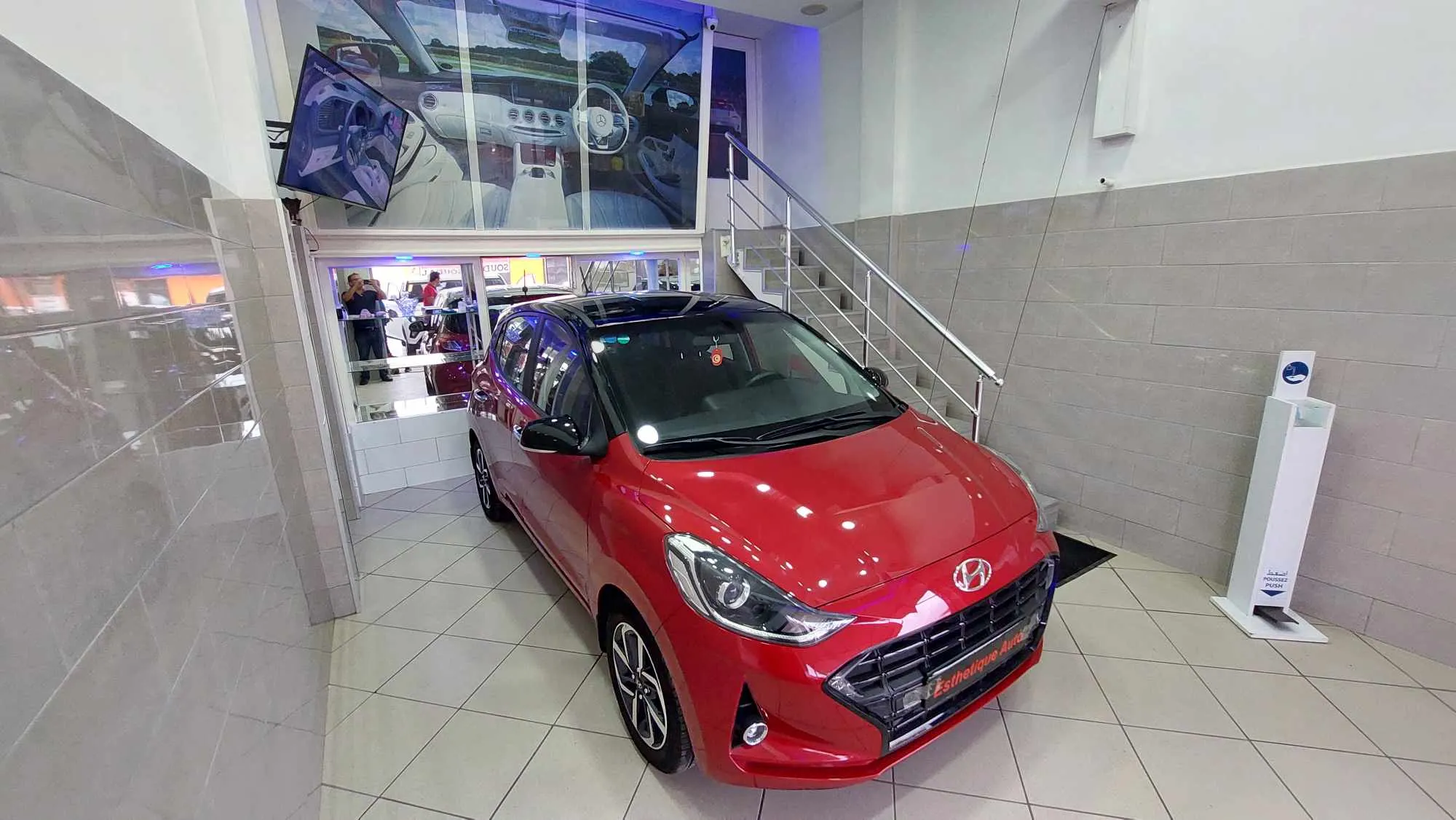  Hyundai G i10 High Grade-PVA-Km 24 mille-tel 98479647 à Ariana - Photo 2