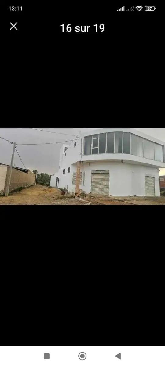  محل تجاري للبيع 600m2 علي الطريق الرئيسي تبلبو طريق مدنين à gabes - Photo 2