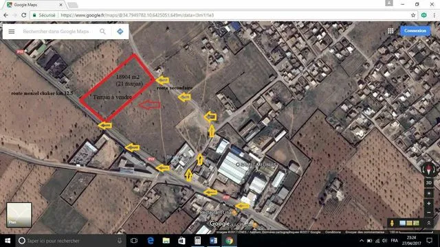 للبيع أرض بطريق منزل شاكر كلم 12 à Sfax - Photo 2