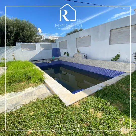  A vendre #villa S3 avec piscine en cours de construction à Nabeul - Photo 2