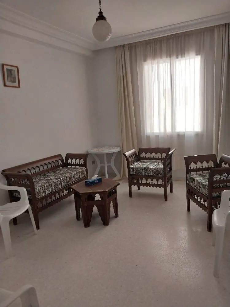 S+1 meublé à louer à partir du 1er octobre à Khzema Ouest, Sousse