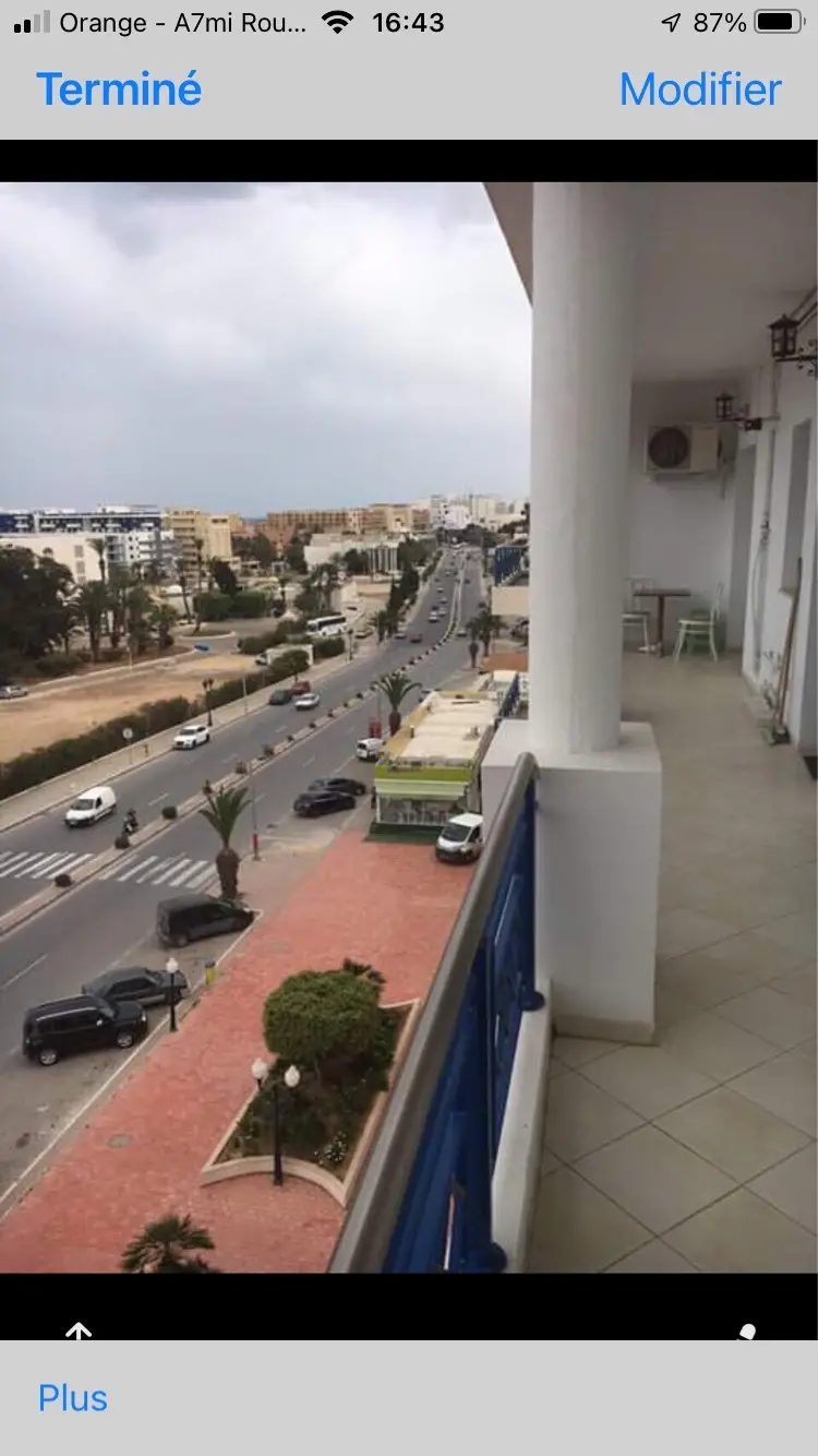 S+1 meublé Ennasr2 pour étranger à l'année 