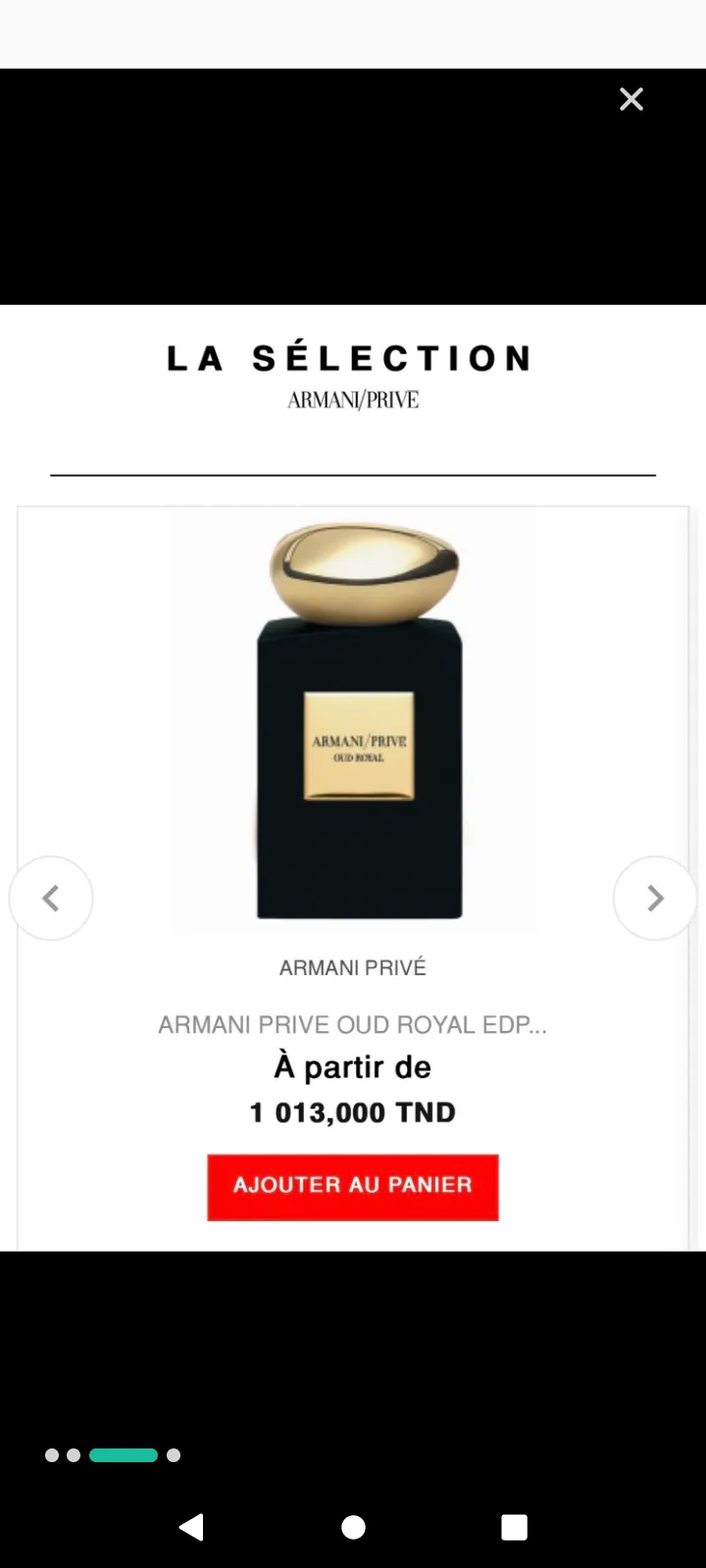  Collection Armani Privé à Tunis - Photo 2