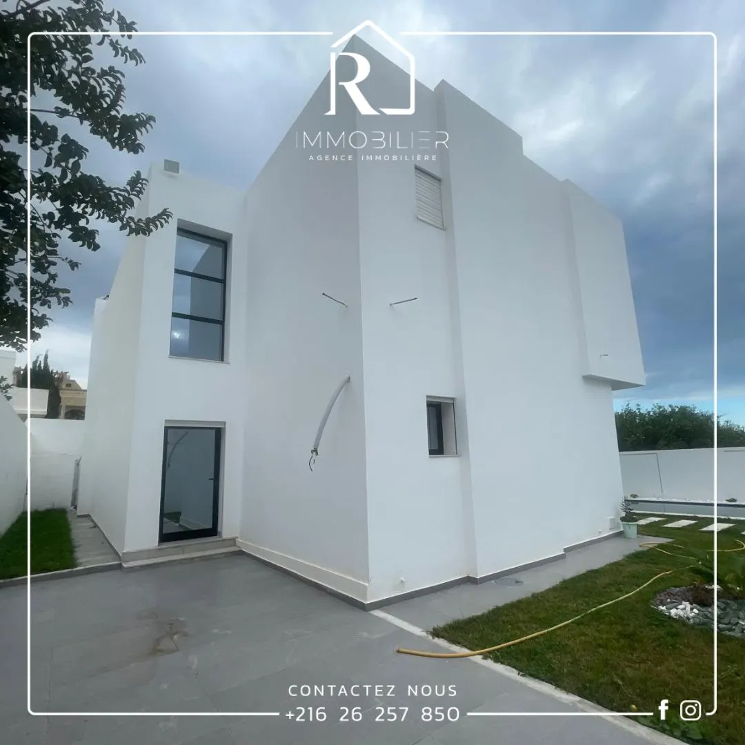  ????A #vendre Villa S+4 nouvelle HAMMAMET à Nabeul - Photo 2