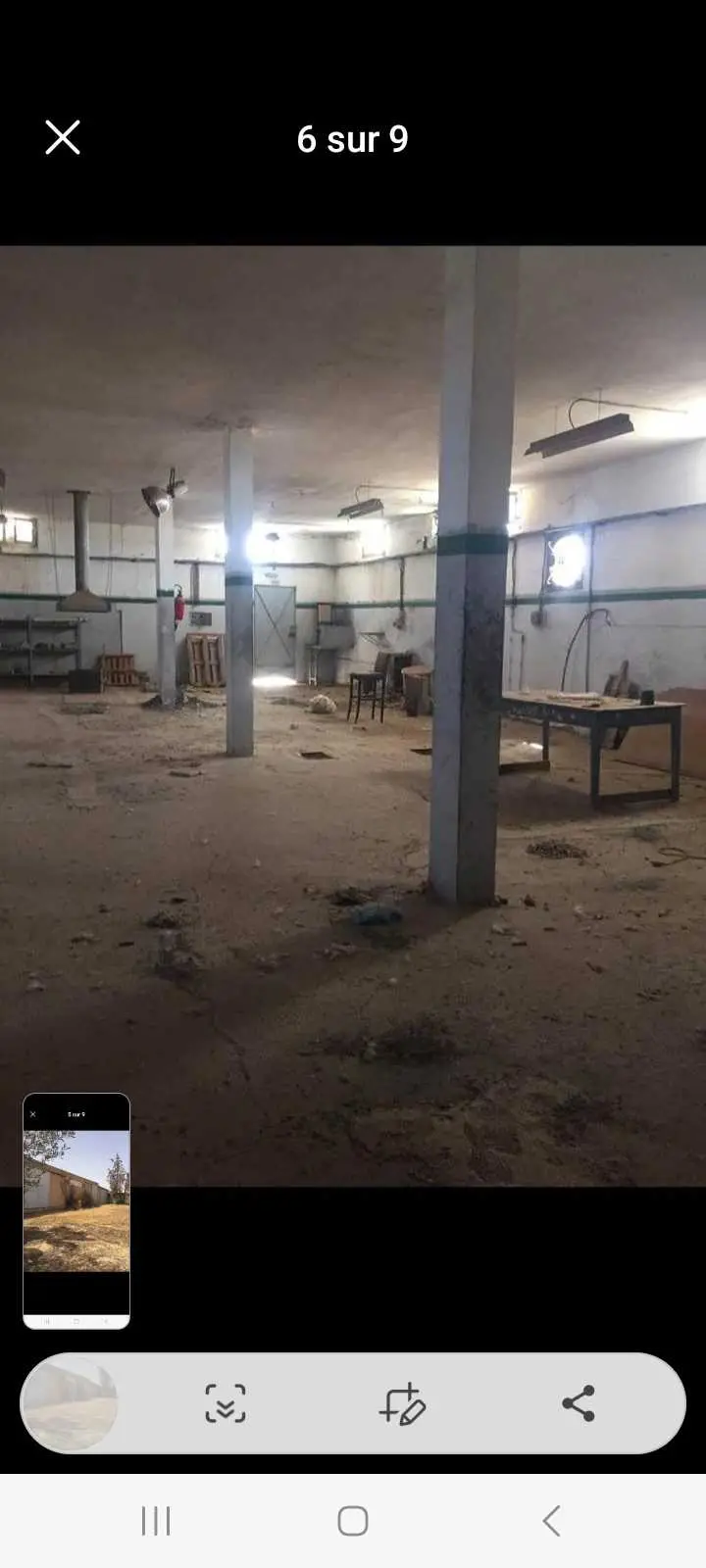 A louer local idéal pour usine dépôt surface 2700 m2 lieu kalla kbira route KANDAR à sousse - Photo 2