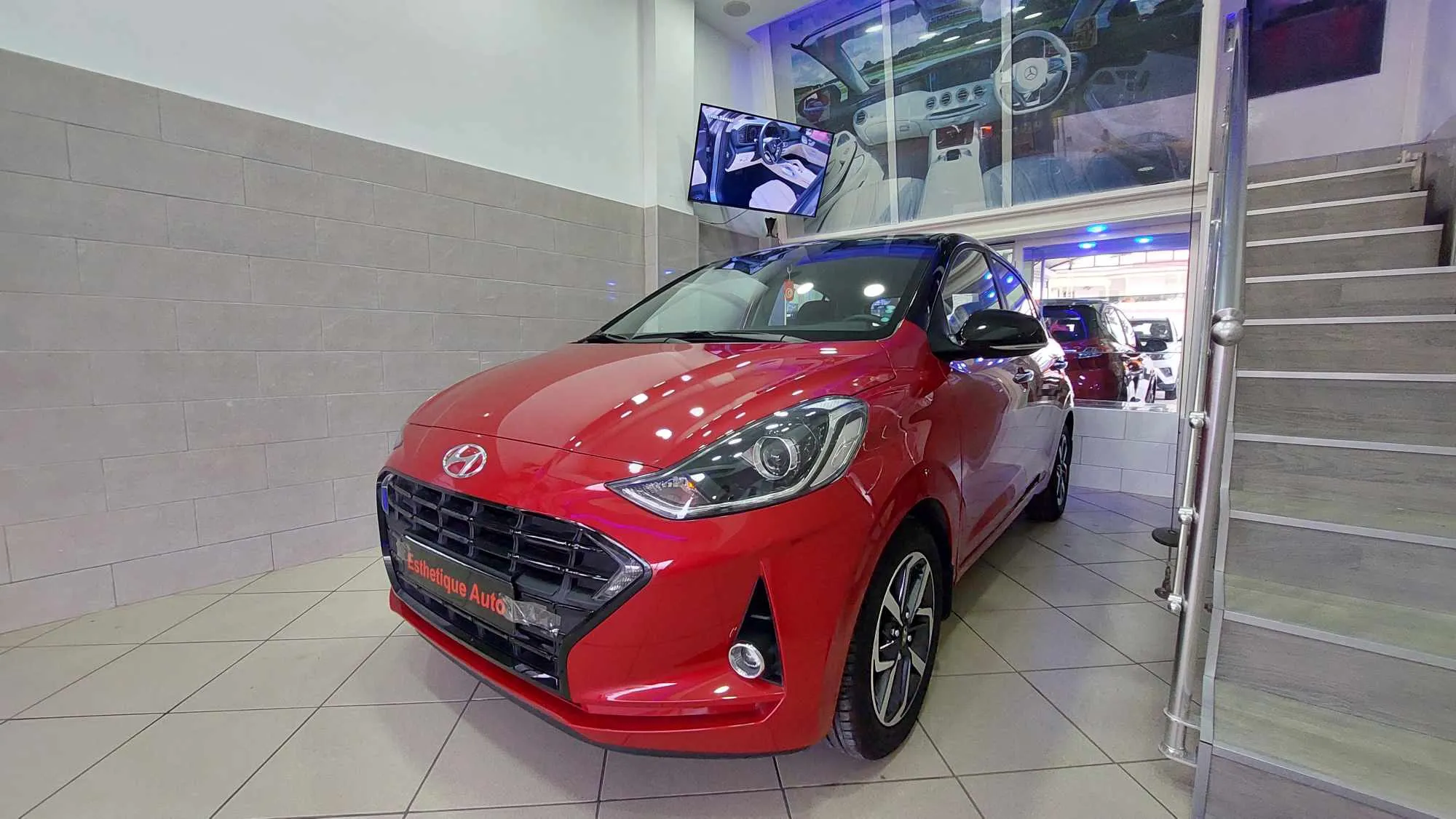  Hyundai G i10 High Grade-PVA-Km 24 mille-tel 98479647+21140009 à Ariana - Photo 2