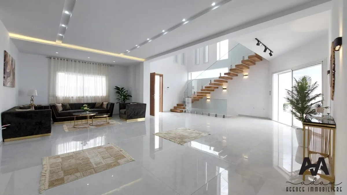  A Vendre Villa S+4 avec piscine à Beni Khiar, Nabeul à Nabeul - Photo 3
