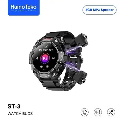  Haino teko ST-3 Smart Watch avec Ècouteurs sans fil Au Meilleur Prix en Tunisie à Manouba - Photo 3