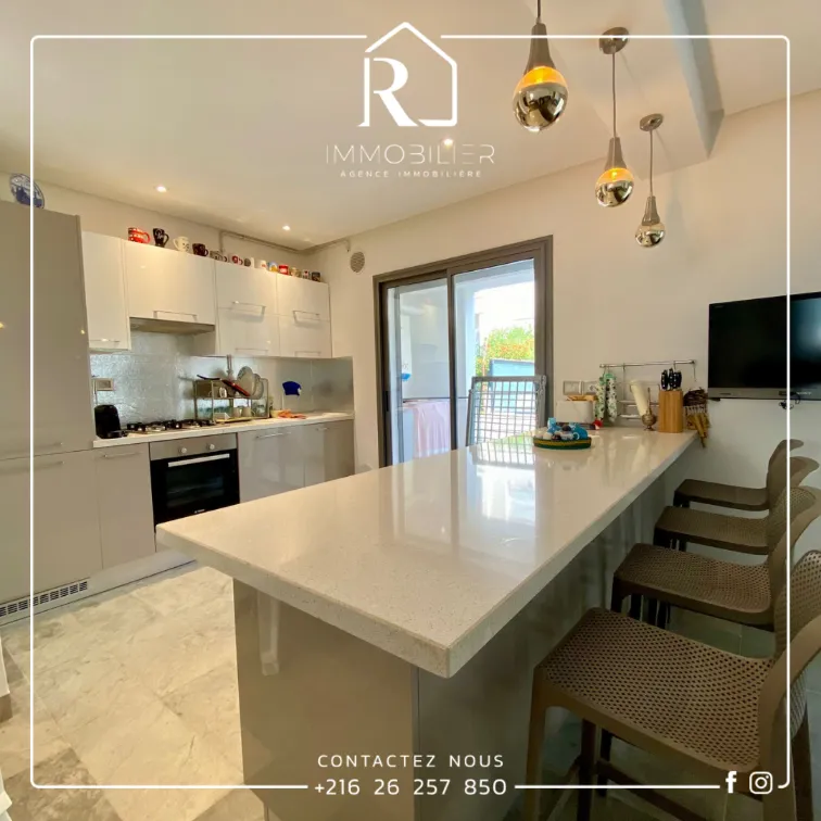 A louer des magnifiques appartements s+2 avec terrasse ? richement meublés et équipés de climatiseur et Wifi ?