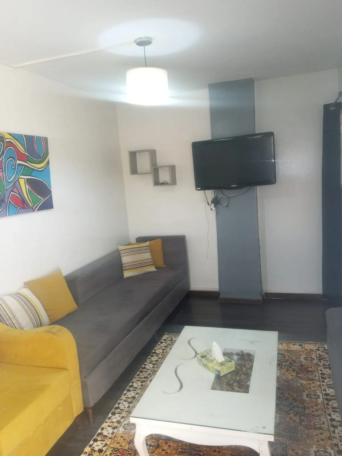  شقة للكراء مؤثثة البحيرة 1 s+1 à Tunis - Photo 3