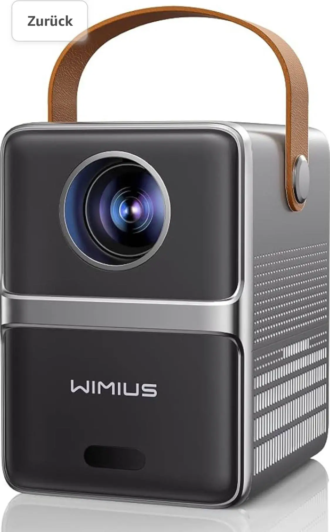  Mini vidéo projecteur 1080P FHD supporté cacheté avec garantie 