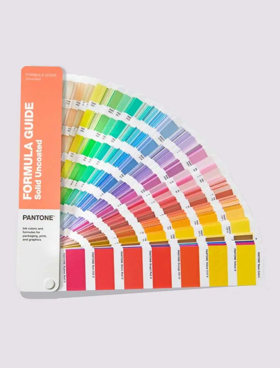  Pantone solid uncoated mat 