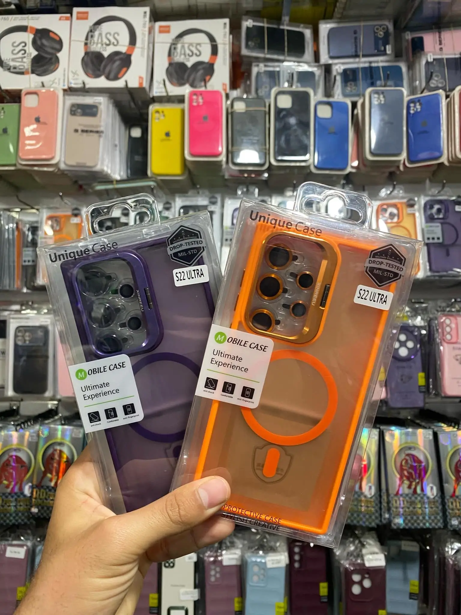  Coque pour Samsung Galaxy S22 Ultra - MagSafe - Support - Protection Camera - Tunis à Manouba - Photo 2
