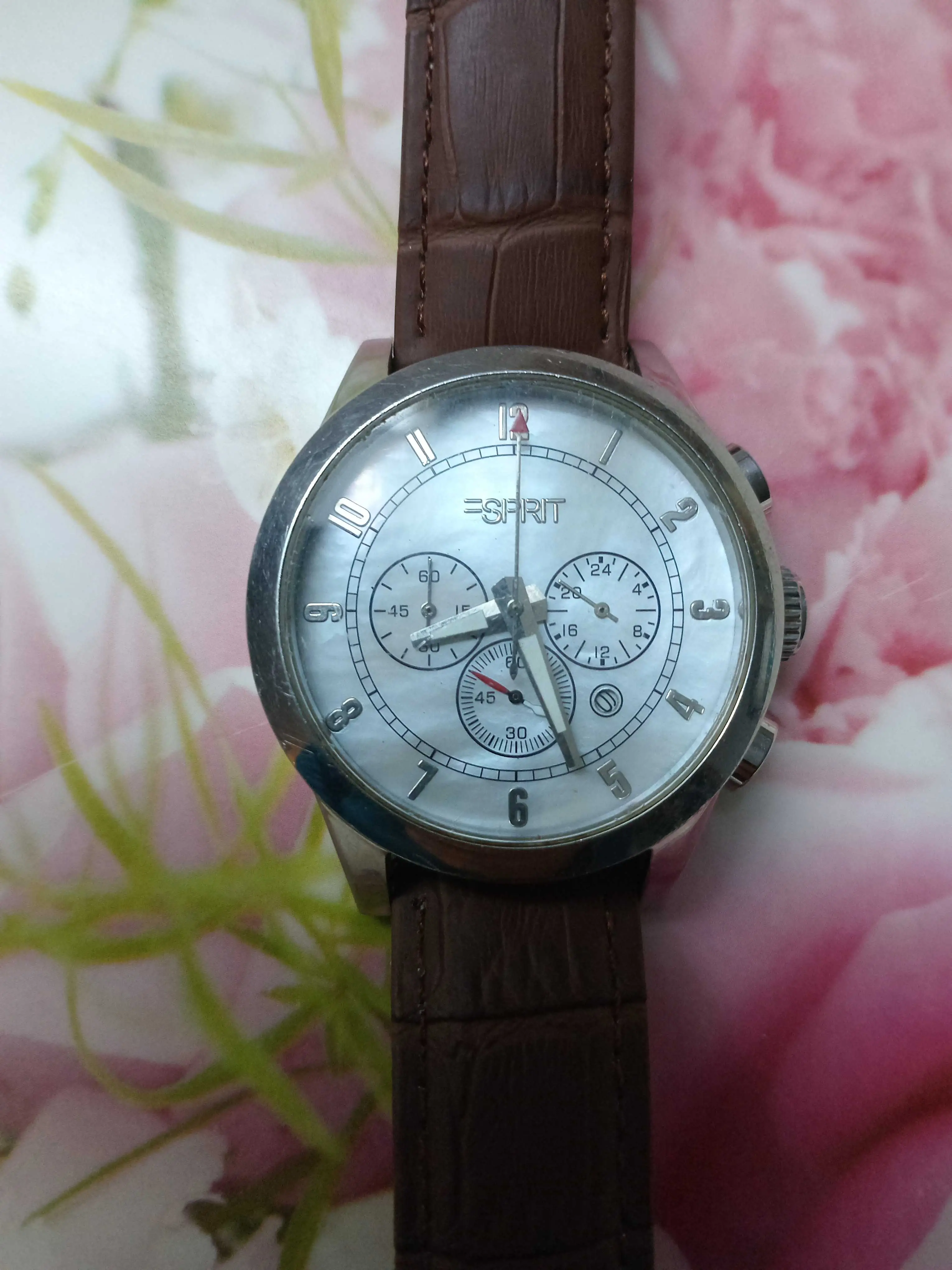  montre tissot 1853 cinture vrai cuir chronographe 