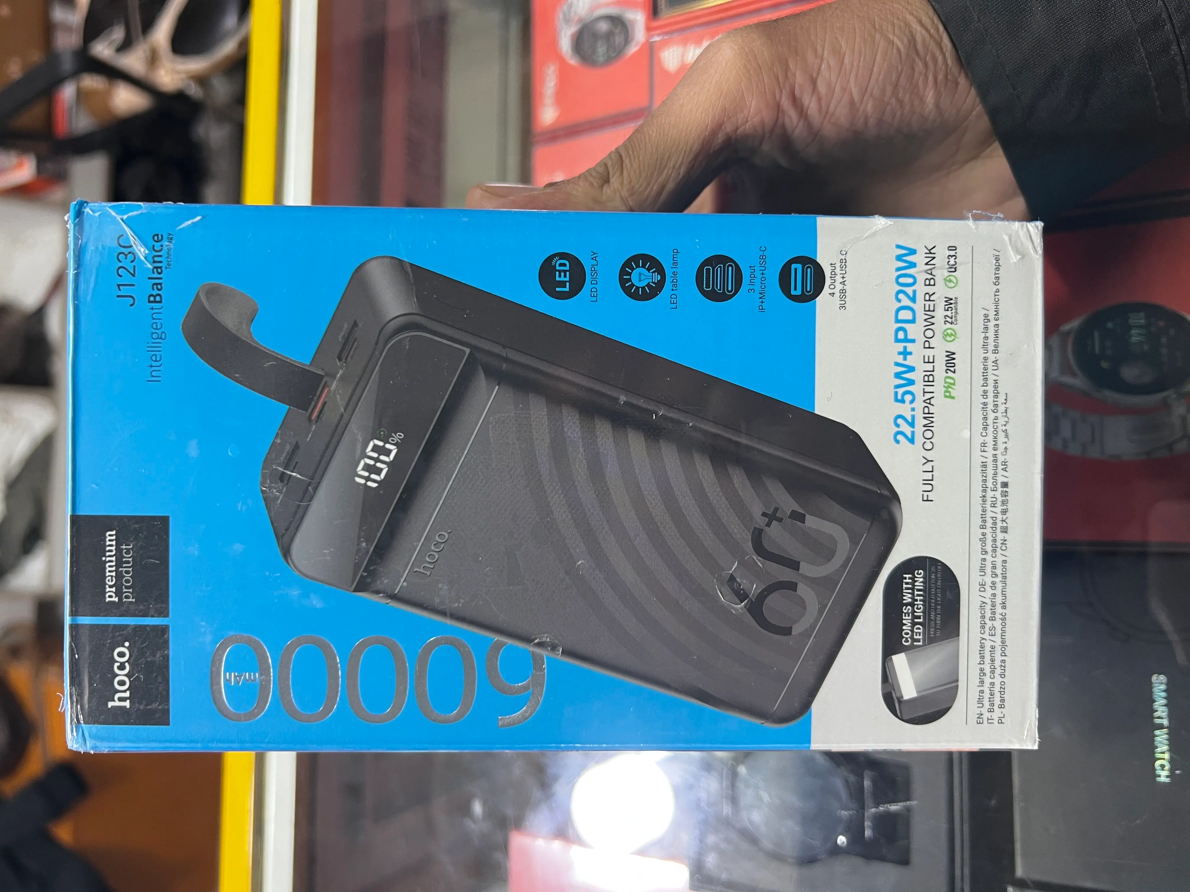  Power Bank 60000Mah 22.5W+PD20W Hoco J123C - Fast Charging - Au Meilleur Prix en Tunisie à Manouba - Photo 2