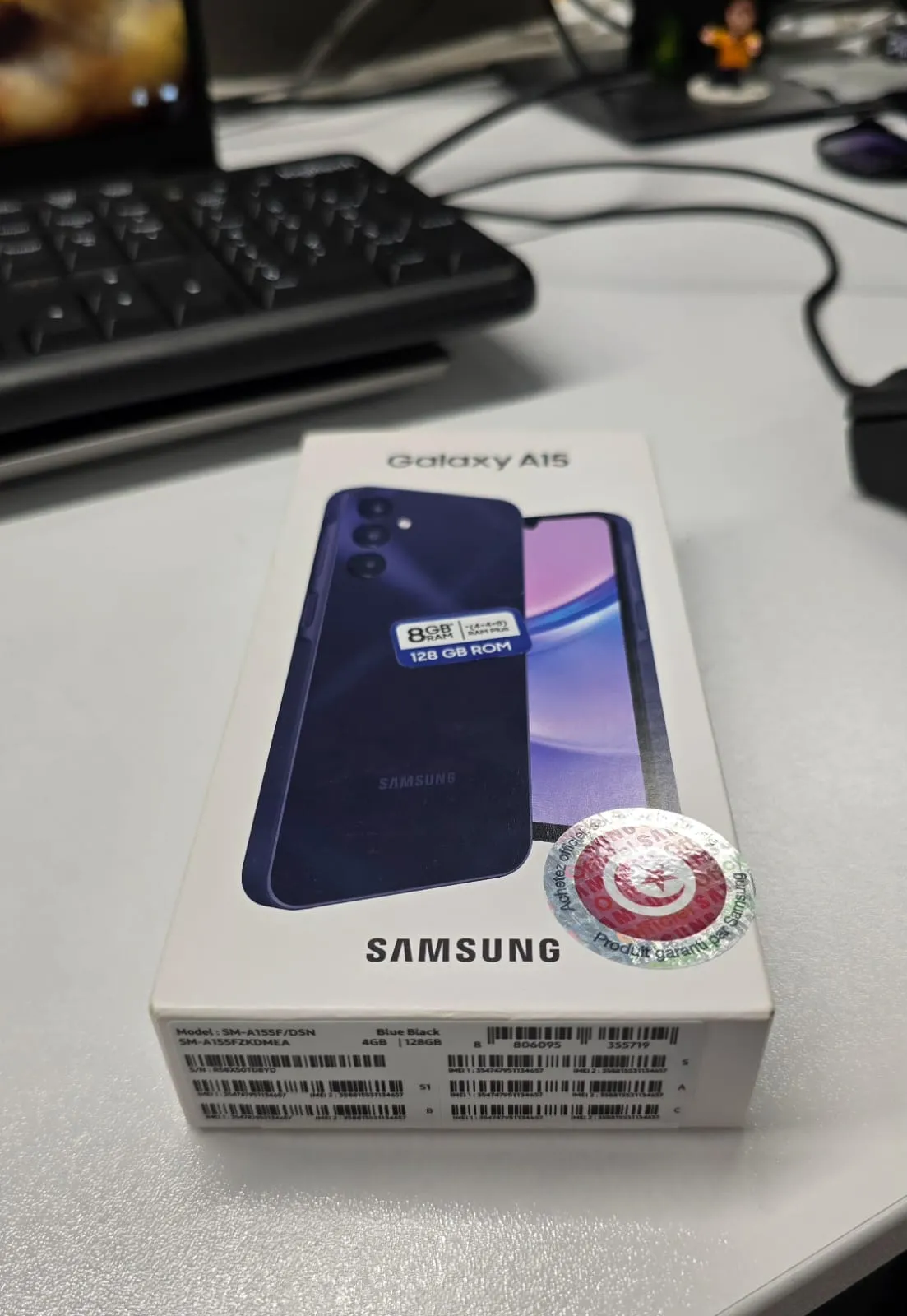  Samsung Galaxy A15 neuf, 8 Go de RAM (4+4) et 128 Go de stockage. à Ariana - Photo 3