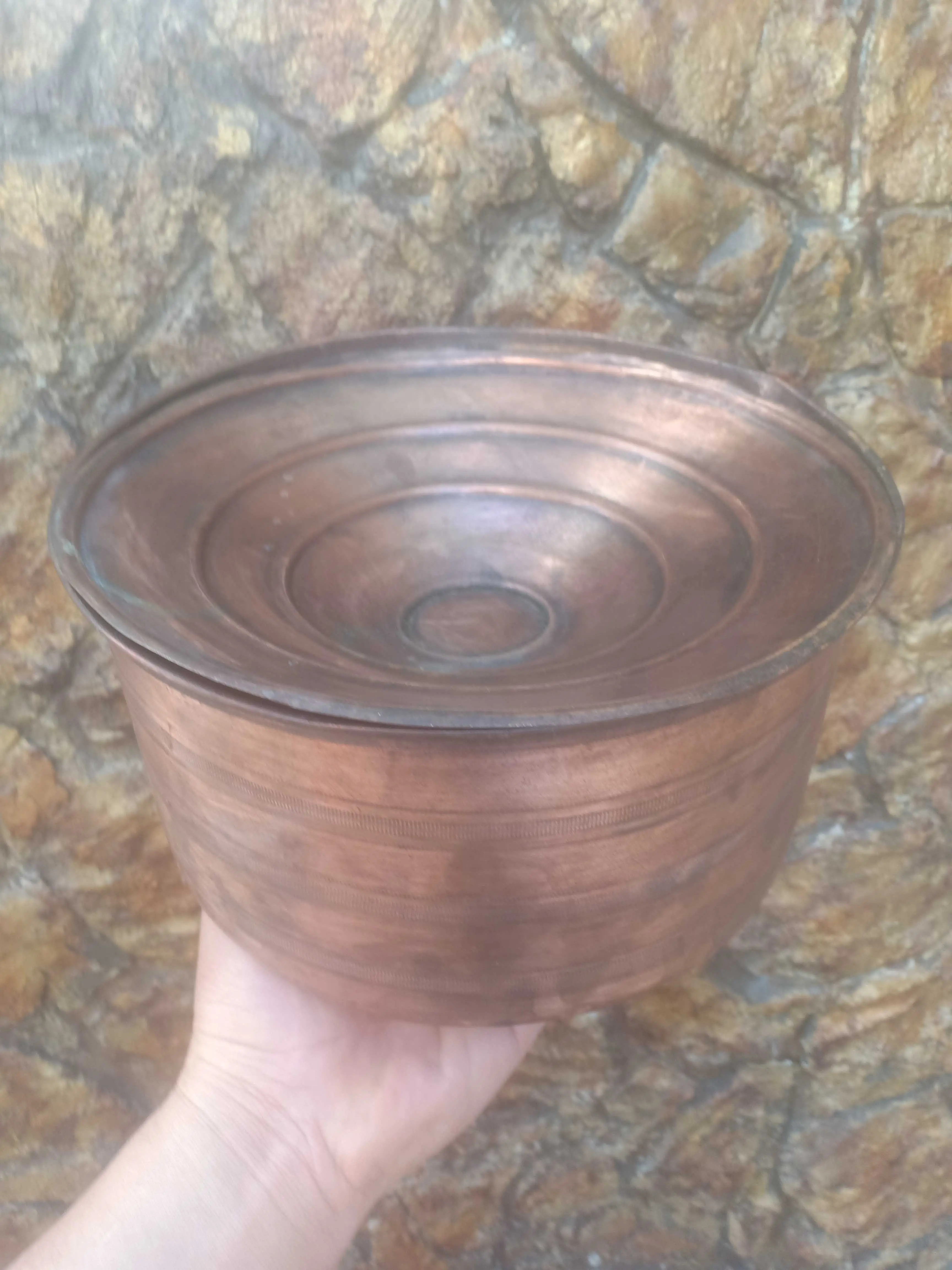  طنجرة نحاس أحمر كبيرة تهز 4لتر ونص à Ariana - Photo 2