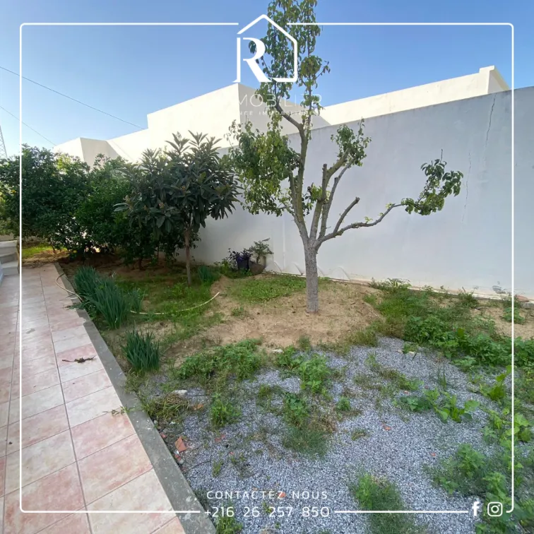  #LOCATION_annuelle un #étage_de_VILLA S+3 à Nabeul - Photo 3