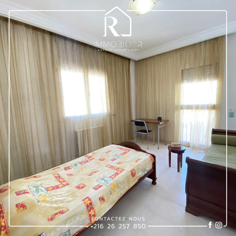  #LOCATION_annuelle un #étage_de_VILLA S+3 à Nabeul - Photo 2