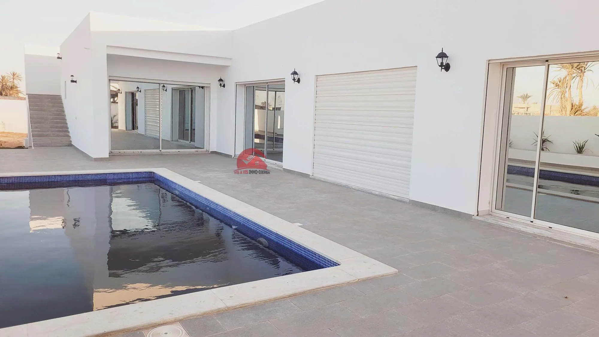  A Vendre Villa Modane Située Au Bord De La Mer à Benikhiar, Nabeul 