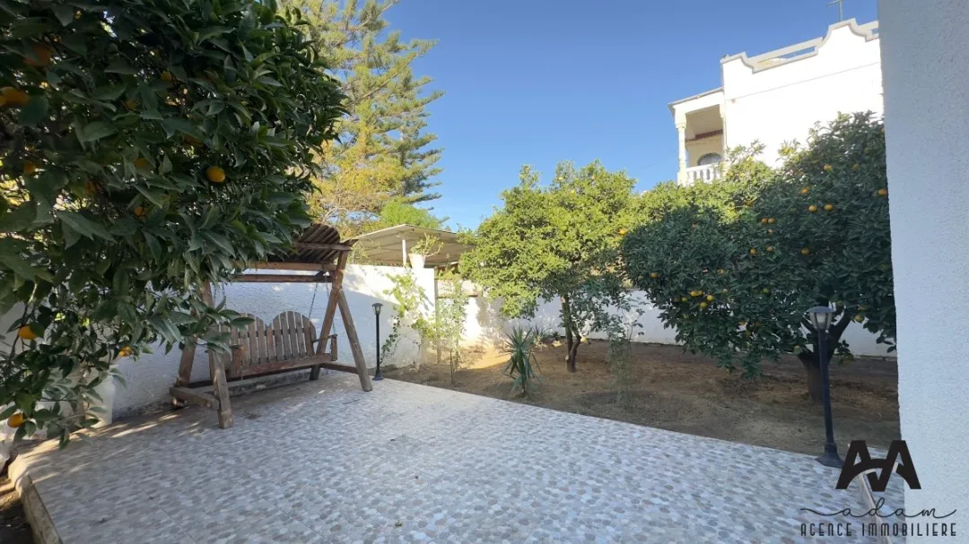  A louer rez de chaussée de villa S+1 meublé à Nabeul à Nabeul - Photo 2