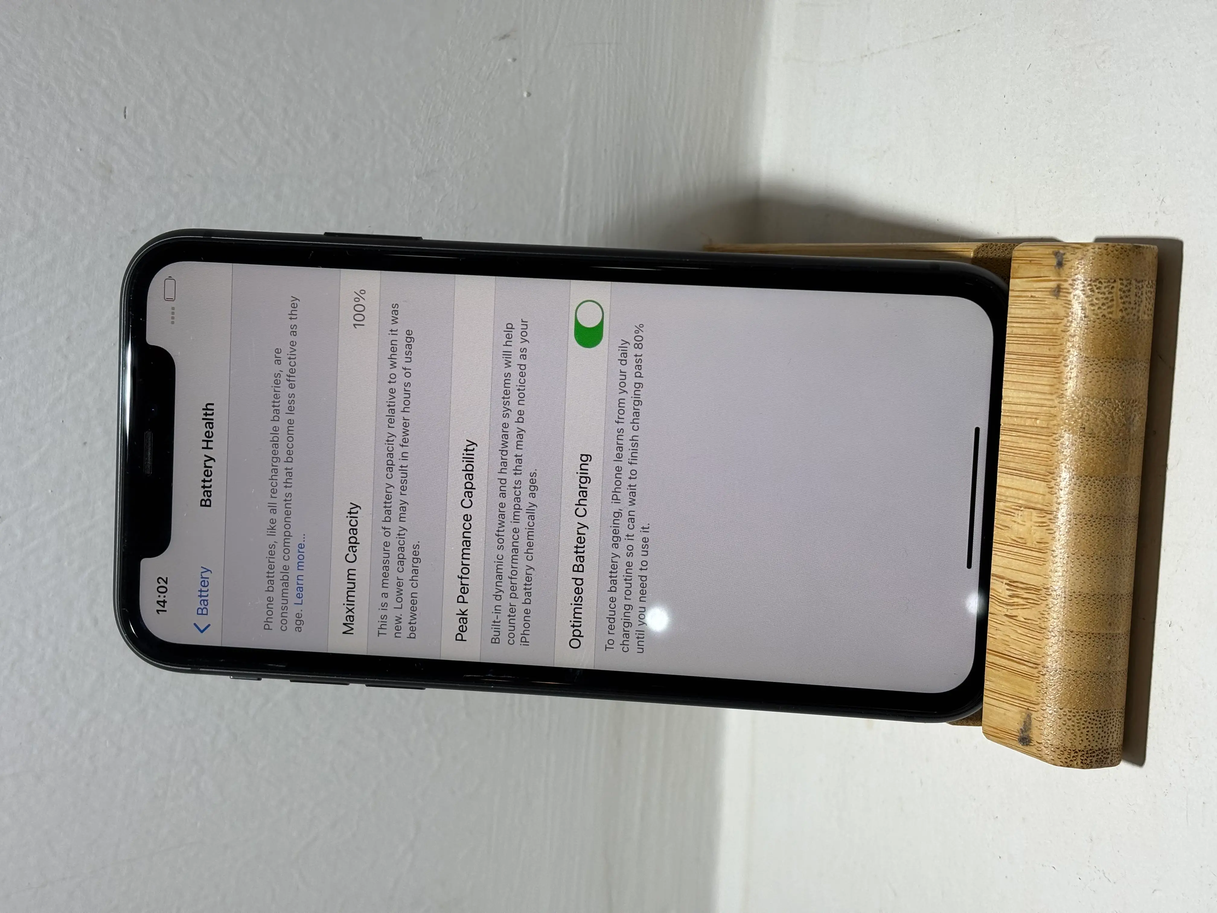  iPhone 11 128GB 100% batterie noire à Tunis - Photo 2