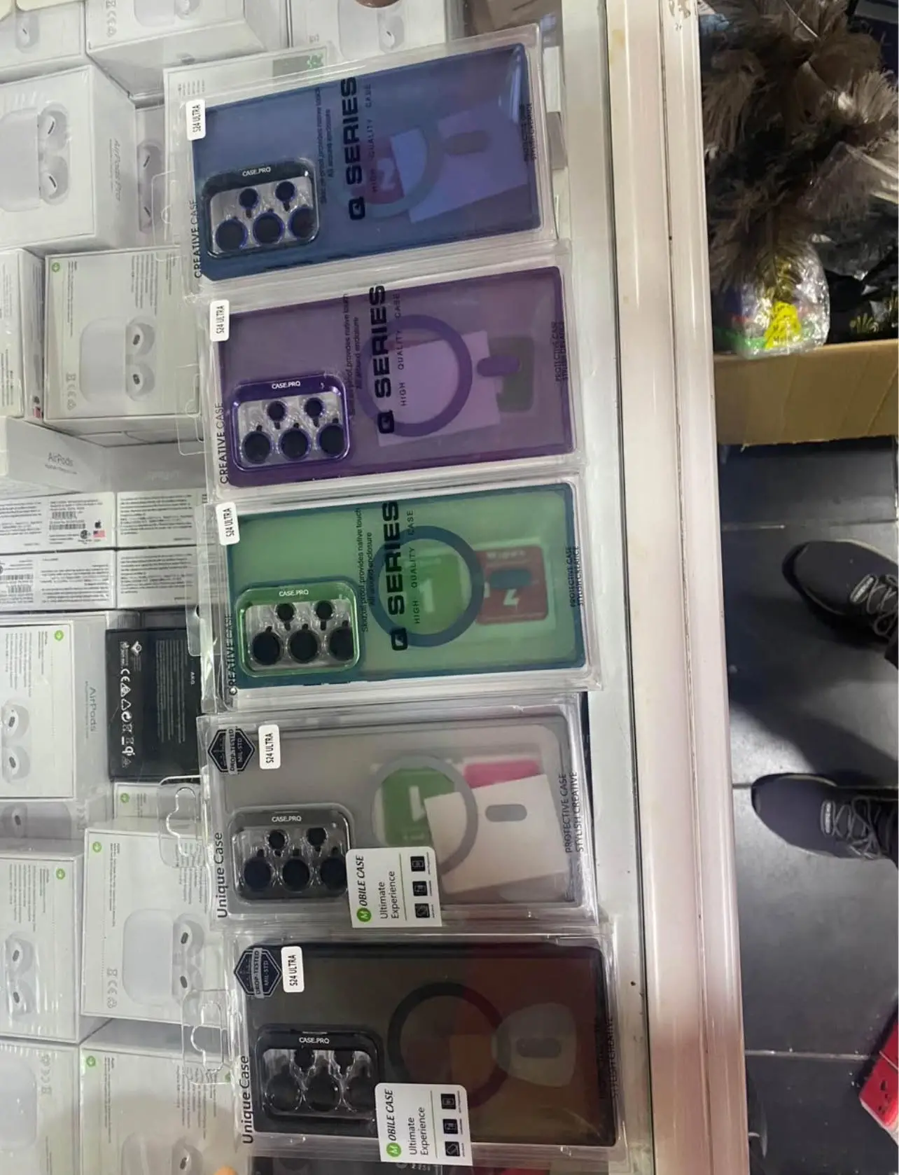  Coque pour Samsung Galaxy S24 Ultra MagSafe - Supprt metal - 5 Protiction Camera - Tunis à Manouba - Photo 2