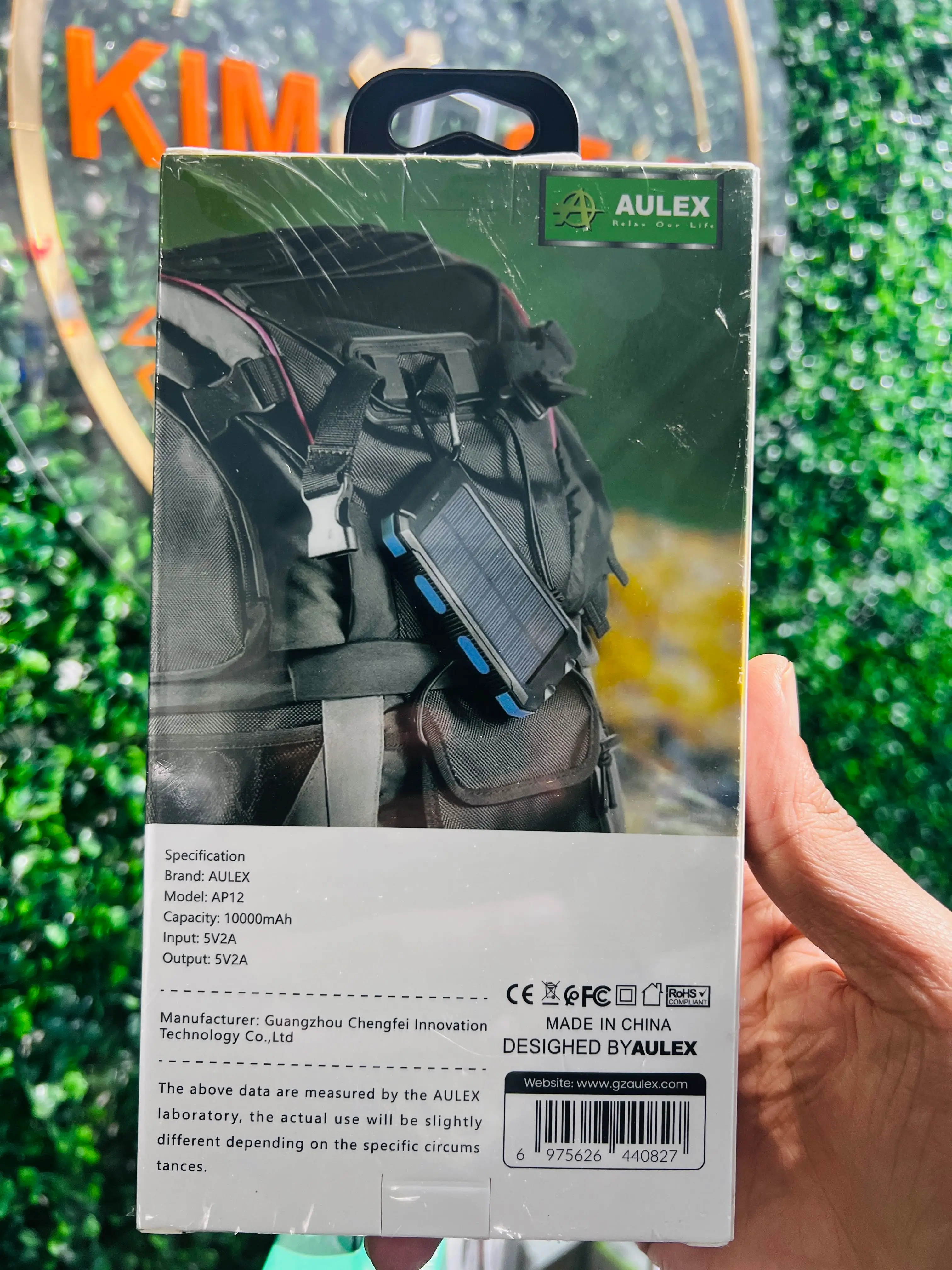  Aulex AP12 Power Bank 10000mah Solar - Au Meilleur Prix en Tunisie à Manouba - Photo 3