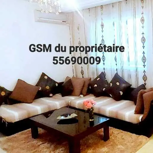  S+2 meublé proche lac2 pour étranger à l'année à Tunis - Photo 3