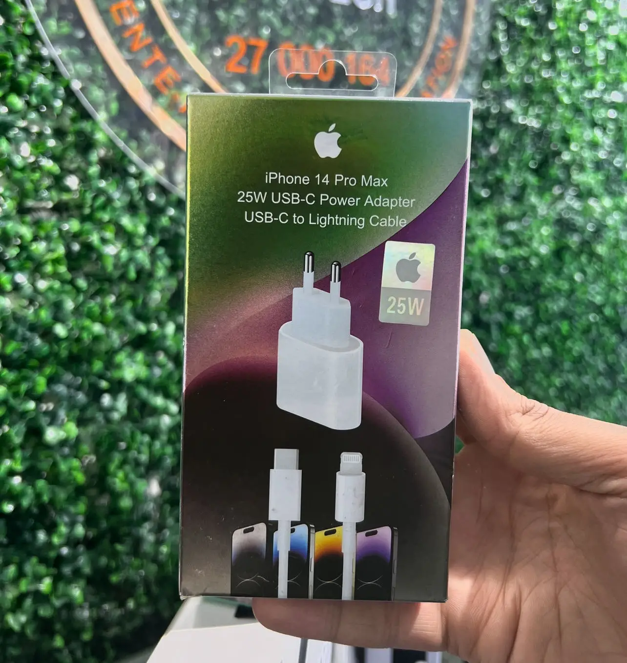  Chargeur iPhone 25W - Tete Type C - Cable Type C to lightning - Au Meilleur Prix en Tunisie 