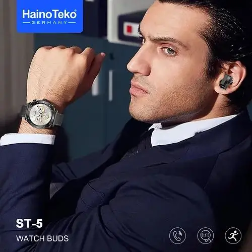  Haino teko ST5 smart watch avec Ecouteurs sans fil - Au Meilleur Prix en Tunisie à Manouba - Photo 3