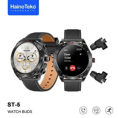  Haino teko ST5 smart watch avec Ecouteurs sans fil - Au Meilleur Prix en Tunisie à Manouba - Photo 2