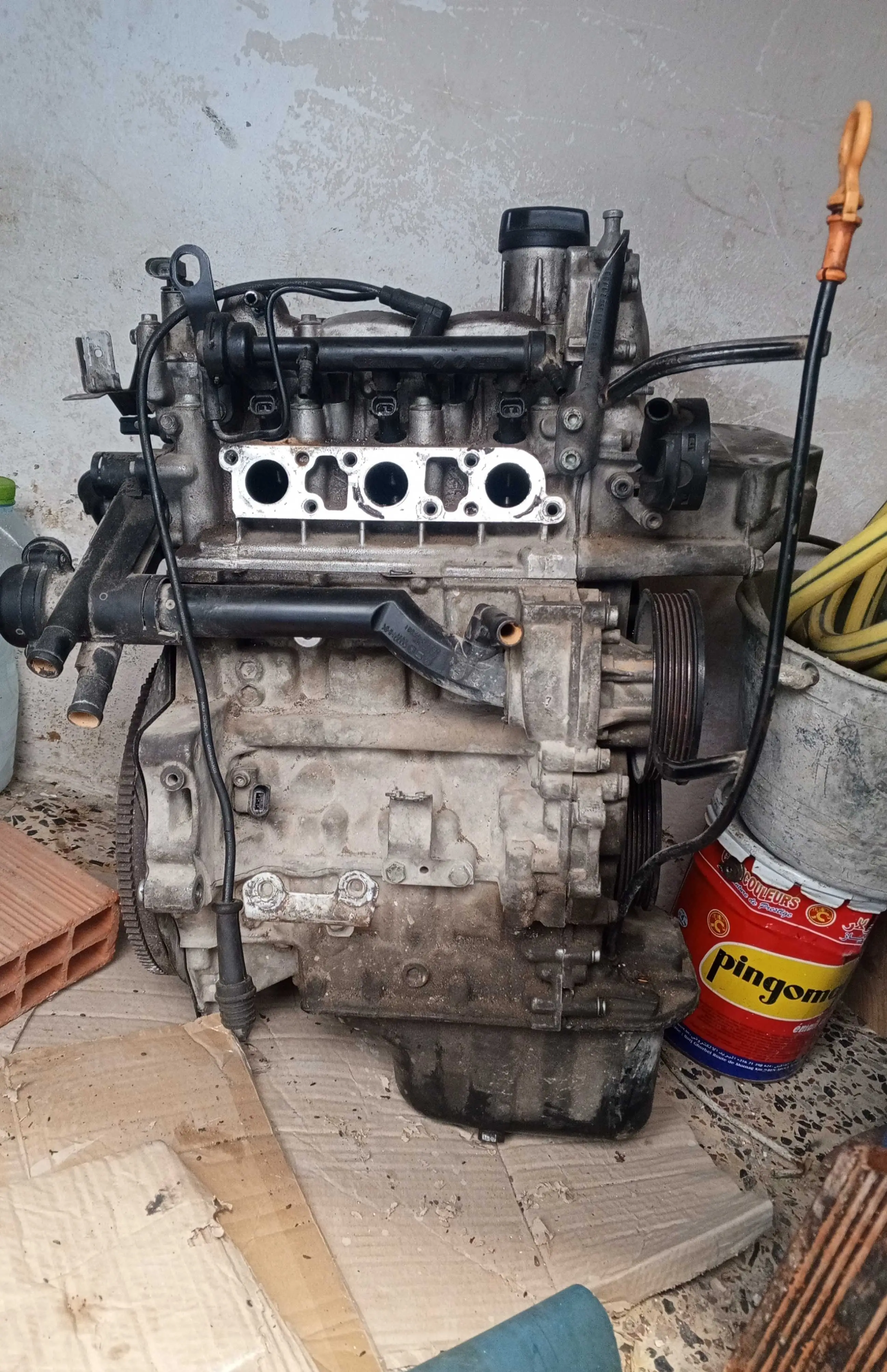  Moteur polo 5 essence 1.2 4 ch avec compresseur et boite vitesse à Tunis - Photo 3
