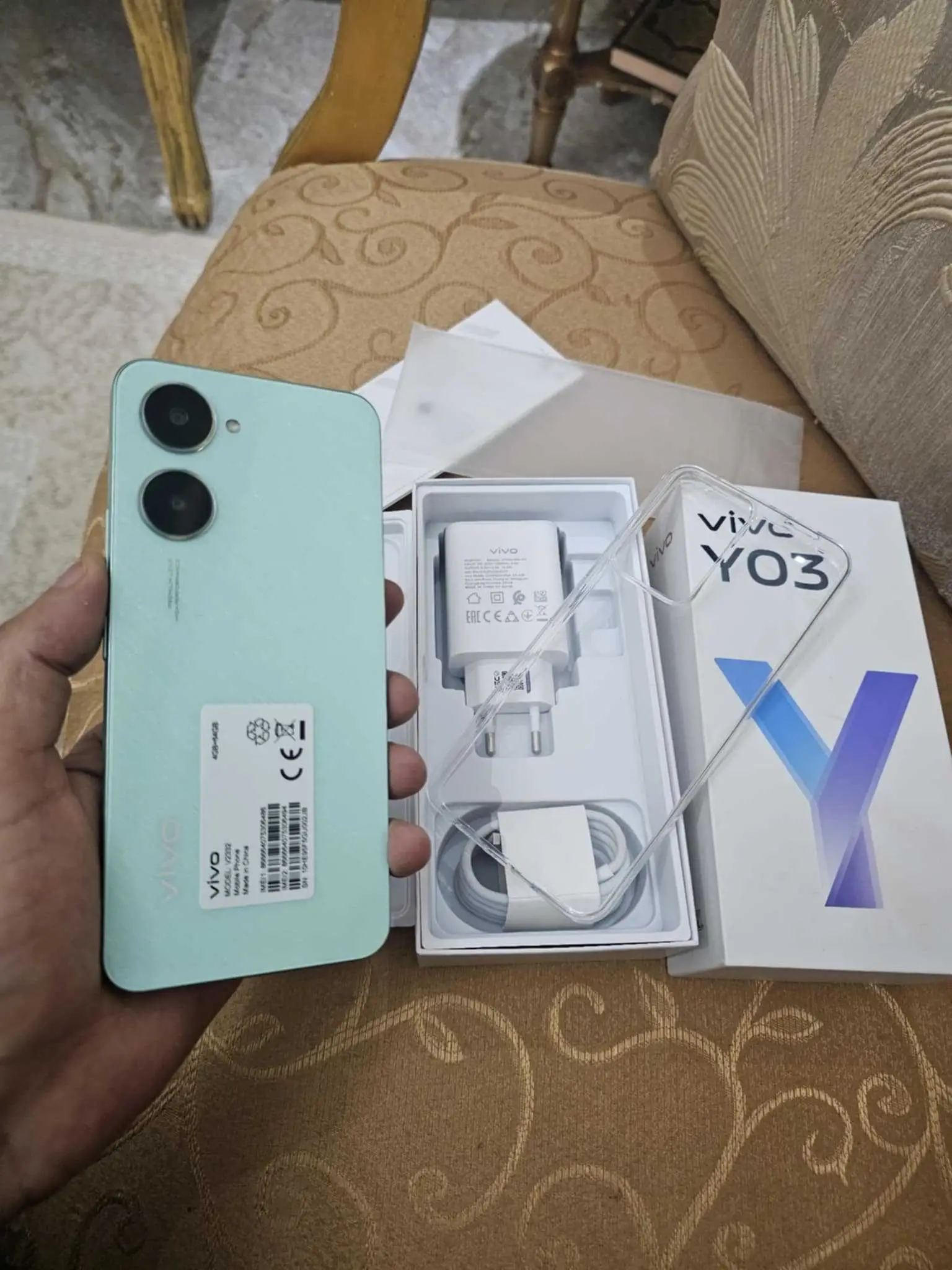  vivo y03 neuf ram 4g+4 stockage 64g à Manouba - Photo 2