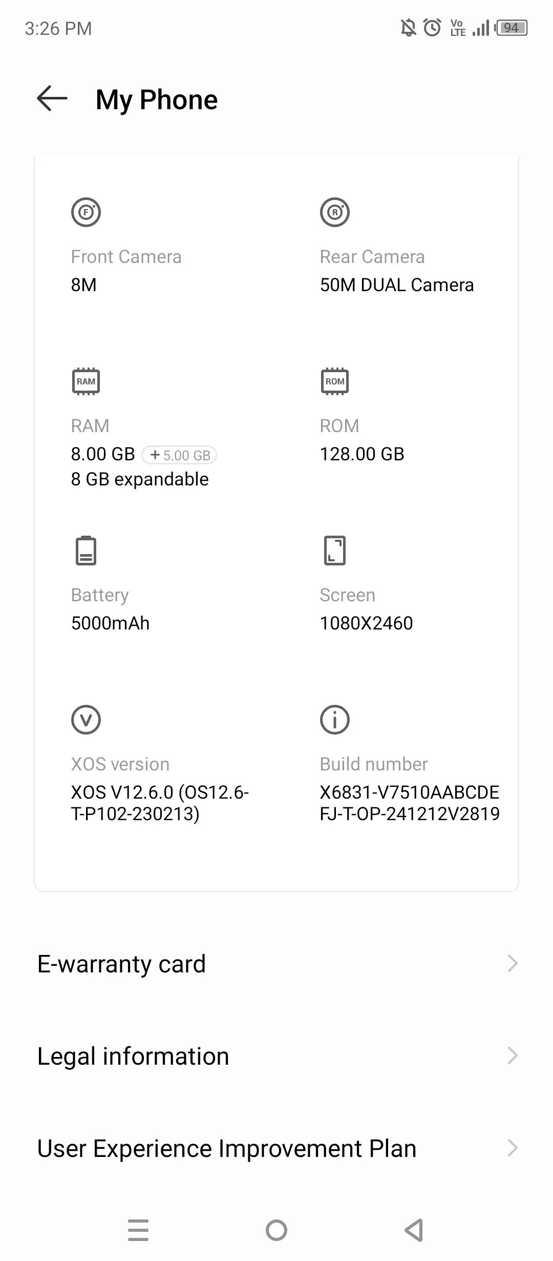  Infinix hot 30 128 stockage 8+8 Ram 5000 batterie à Bizerte - Photo 3