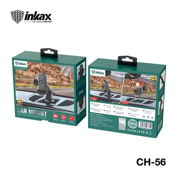  SUPPORT VOITURE POUR SMARTPHONE INKAX CH-56 - Au Meilleur Prix en Tunisie à Manouba - Photo 2