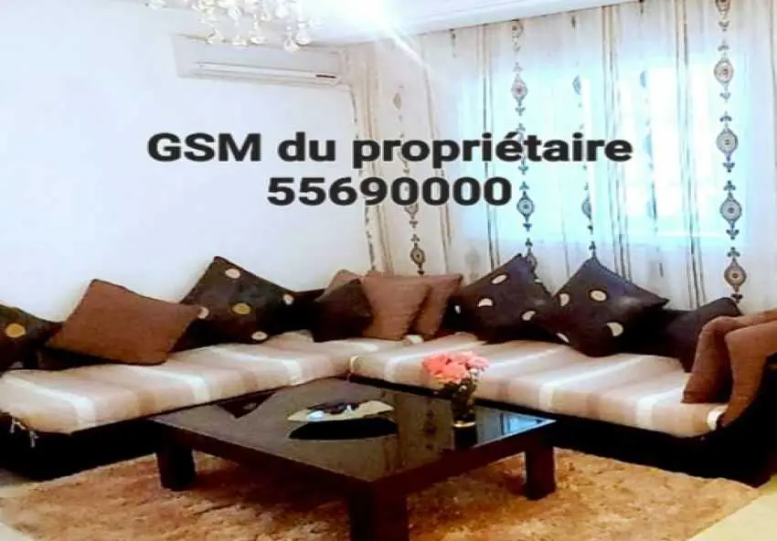  S2 meublé jardin l'aouina pour étranger à l'année à Tunis - Photo 2