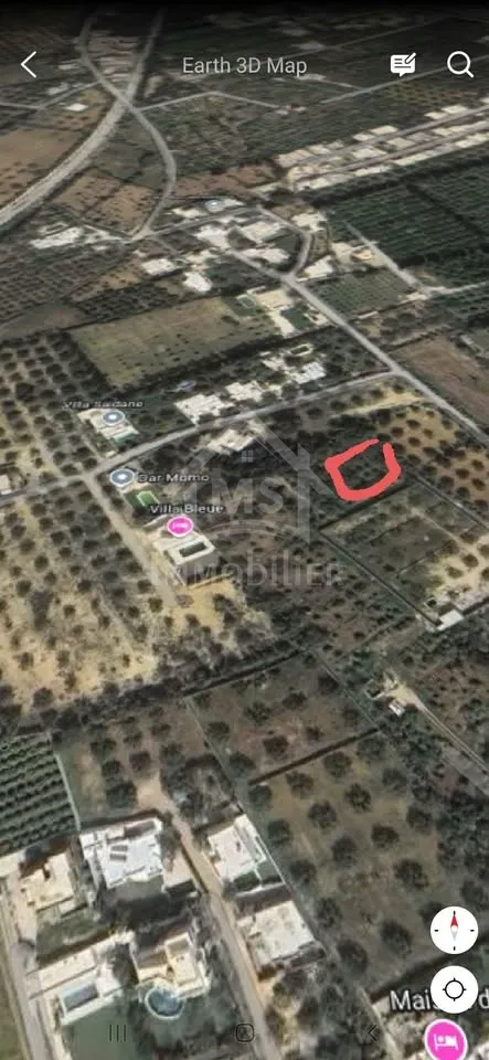  Terrain de 950 m² à vendre à Hammamet zone théâtre 51355351 à Nabeul - Photo 3