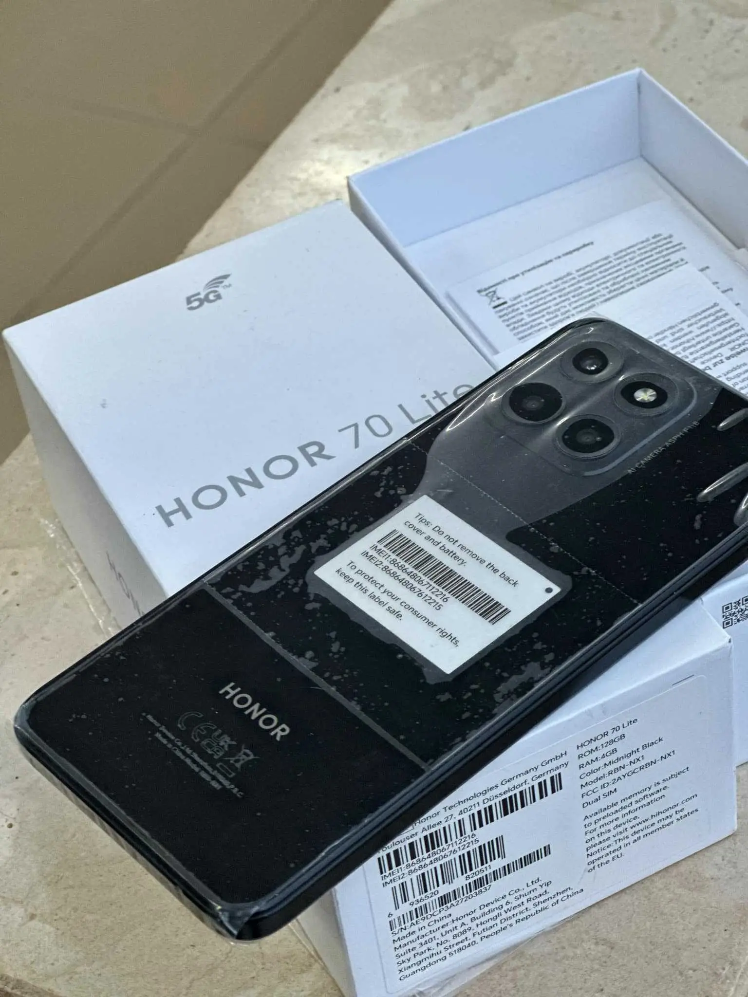  Honor 70 lite 5G à Tunis - Photo 2