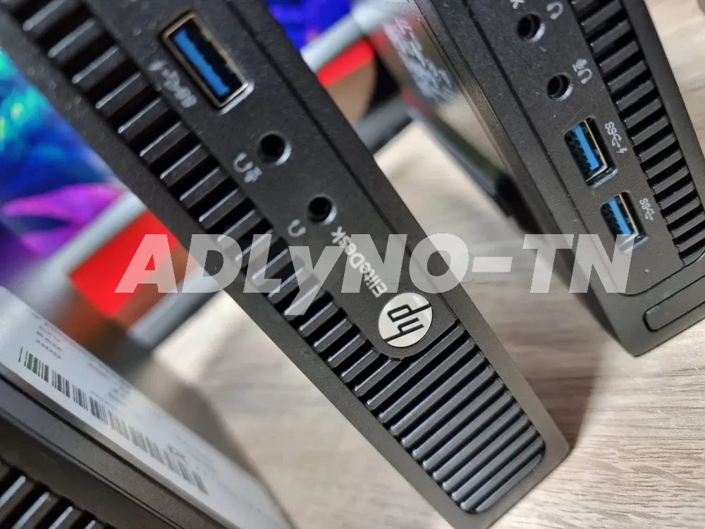 ? Des Unité Mini ? HP EliteDesk 705 G3 ? Importés ? AMD A6-8570E ? 8 Go RAM DDR4 ? 256 Go SSD ? 399 DT ? à sousse - Photo 4
