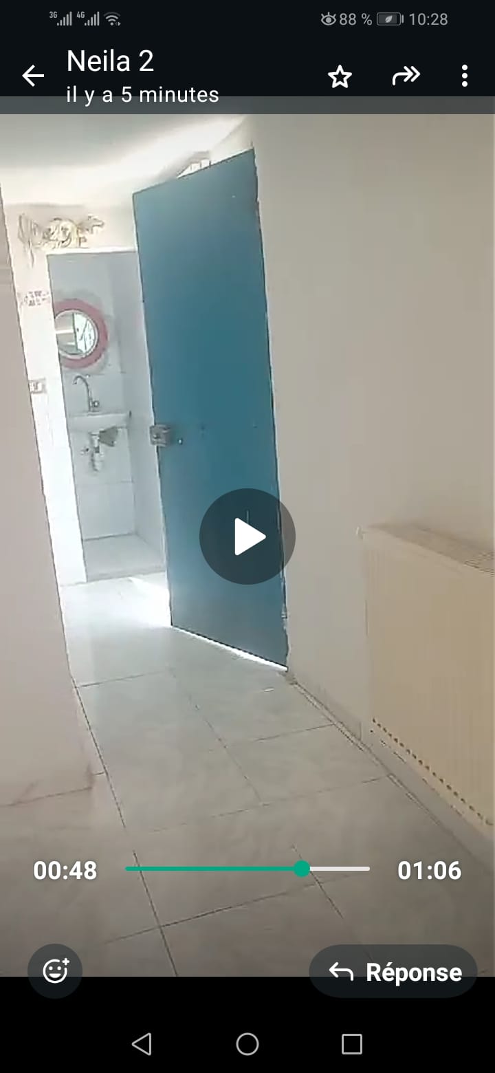  A vendre Appartement S+2 rez de chaussée à Hammamet Nord 