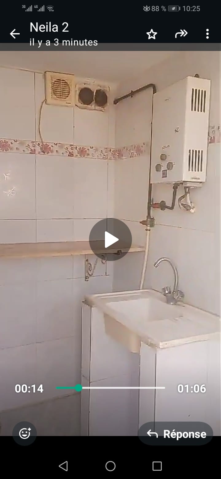    S0 propre avec chauffage à Tunis - Photo 5