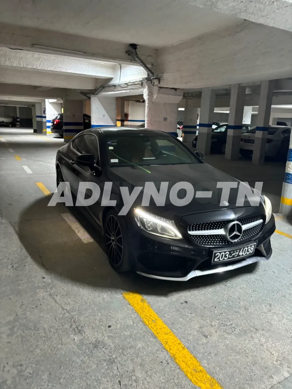 Mercedes-Benz C180 coupe kit AMG à Tunis - Photo 8
