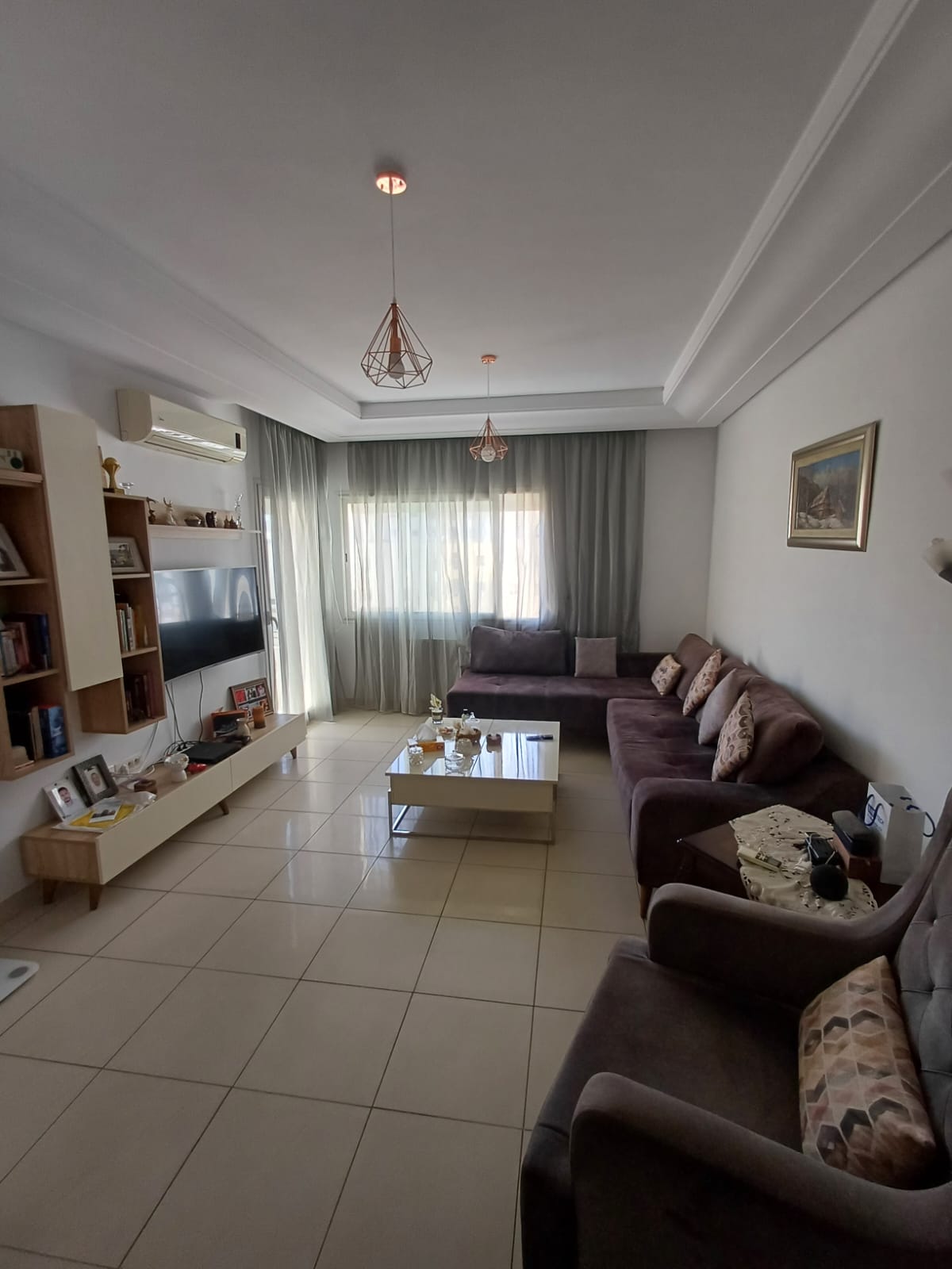 Location annuelle : S+2 vue sur mer à Cité el Wafa ,Afh mrezga
