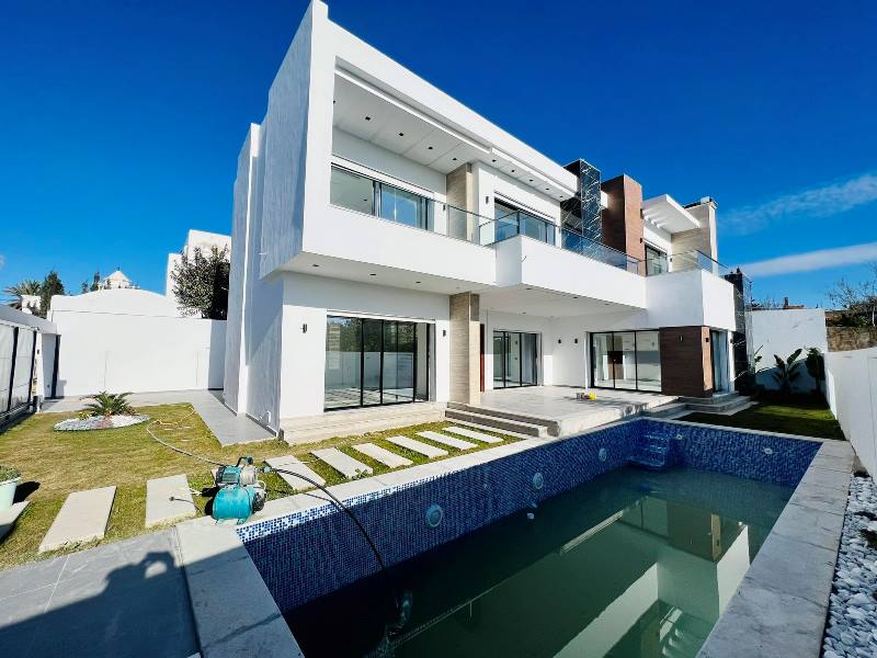  A Louer Appartement S+3 Vue Sur Mer Semi meuble à Nabeul 