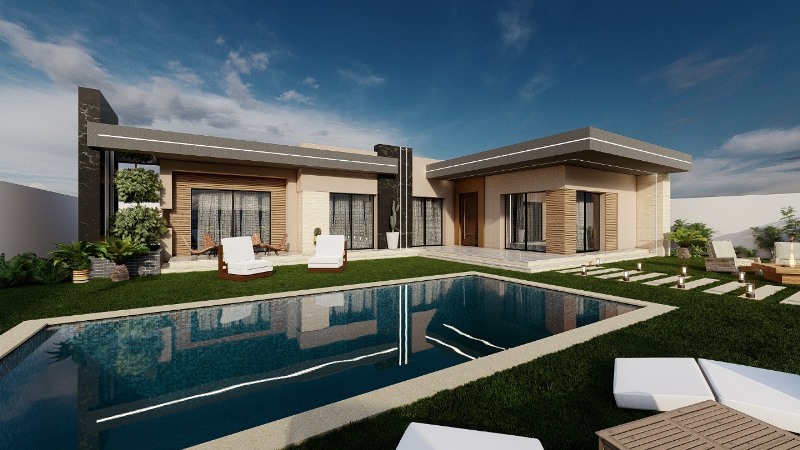  À VENDRE un appartement S+2 meublé situé à Résidence Palme Lake Resort Folla Monastir 