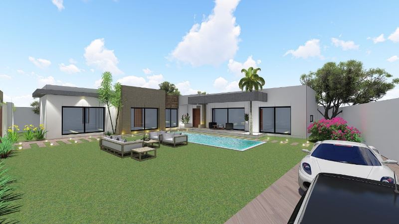    V489 villa tej 2 sidi ha à Nabeul - Photo 2