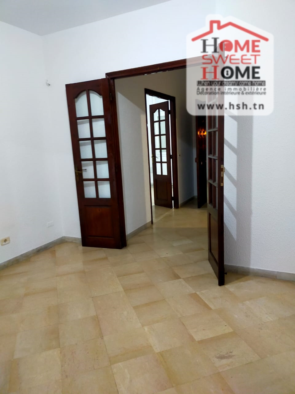  À LOUER : Un appartement S+2 situé à La Nouvelle Soukra 