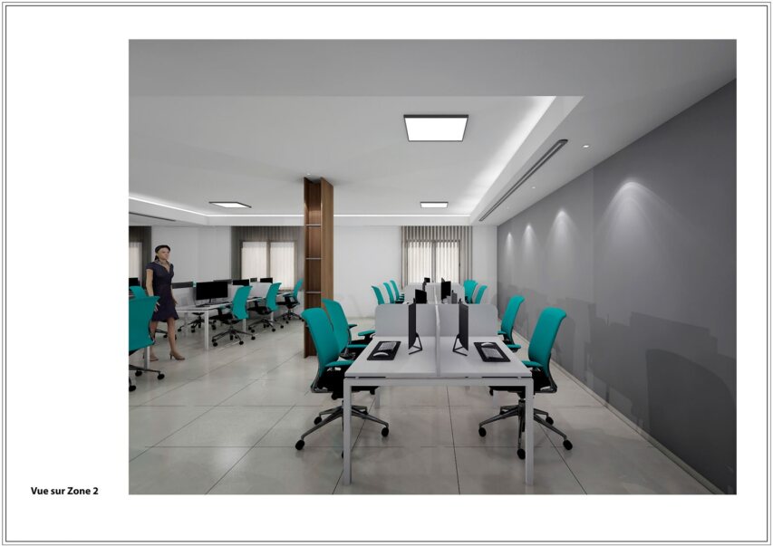    Bureau 245 m2 neuf haut à Tunis - Photo 1